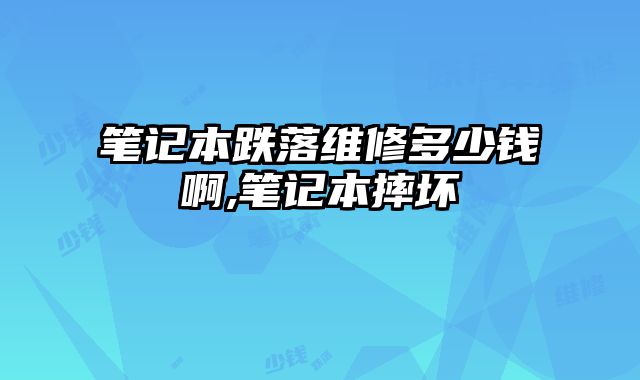 笔记本跌落维修多少钱啊,笔记本摔坏