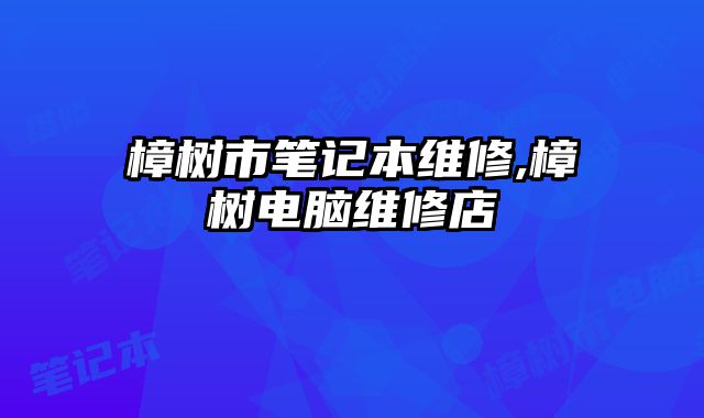 樟树市笔记本维修,樟树电脑维修店